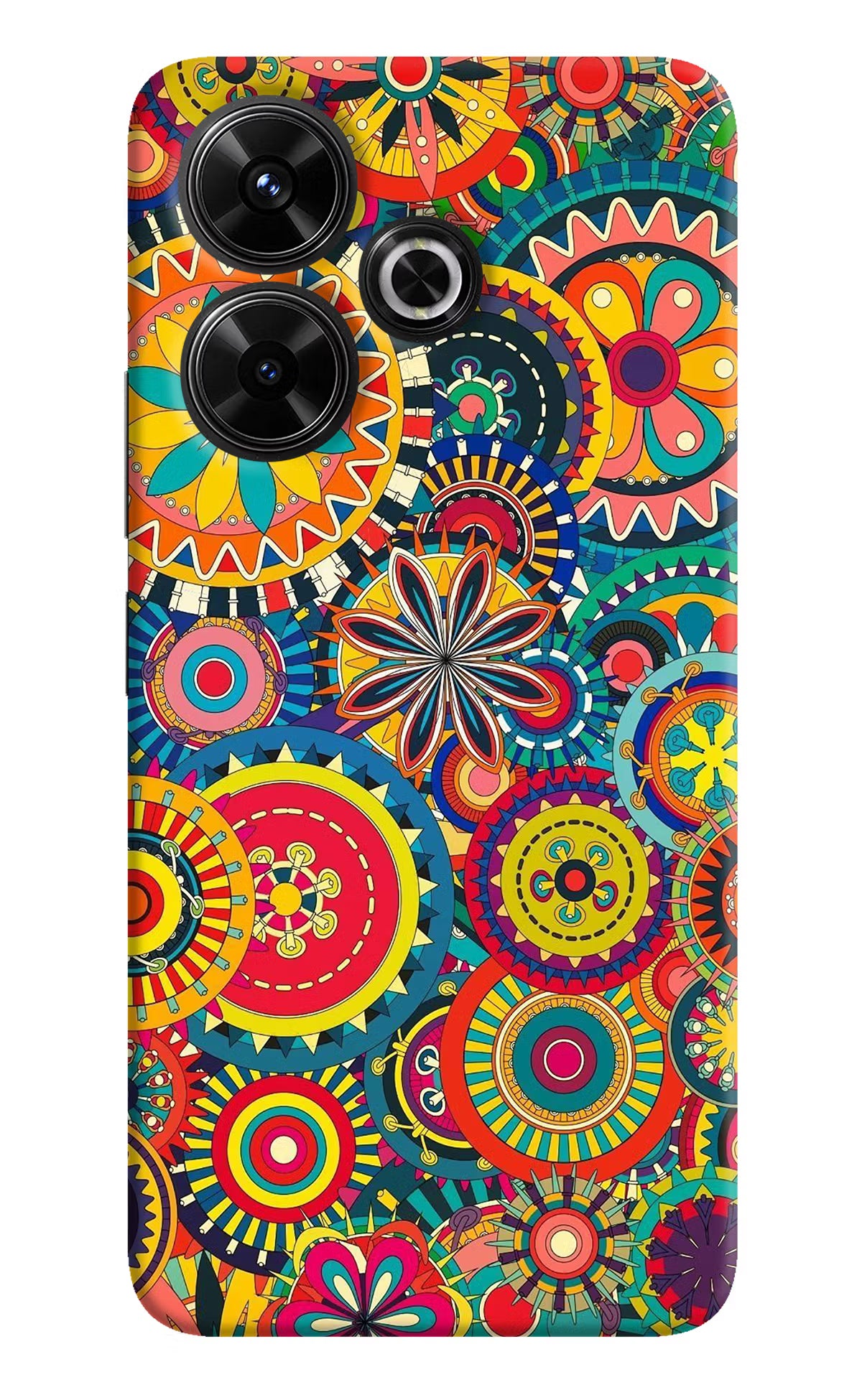 Gol Gol Art Redmi 13 5G Hard Case Back Cover by Casekaro