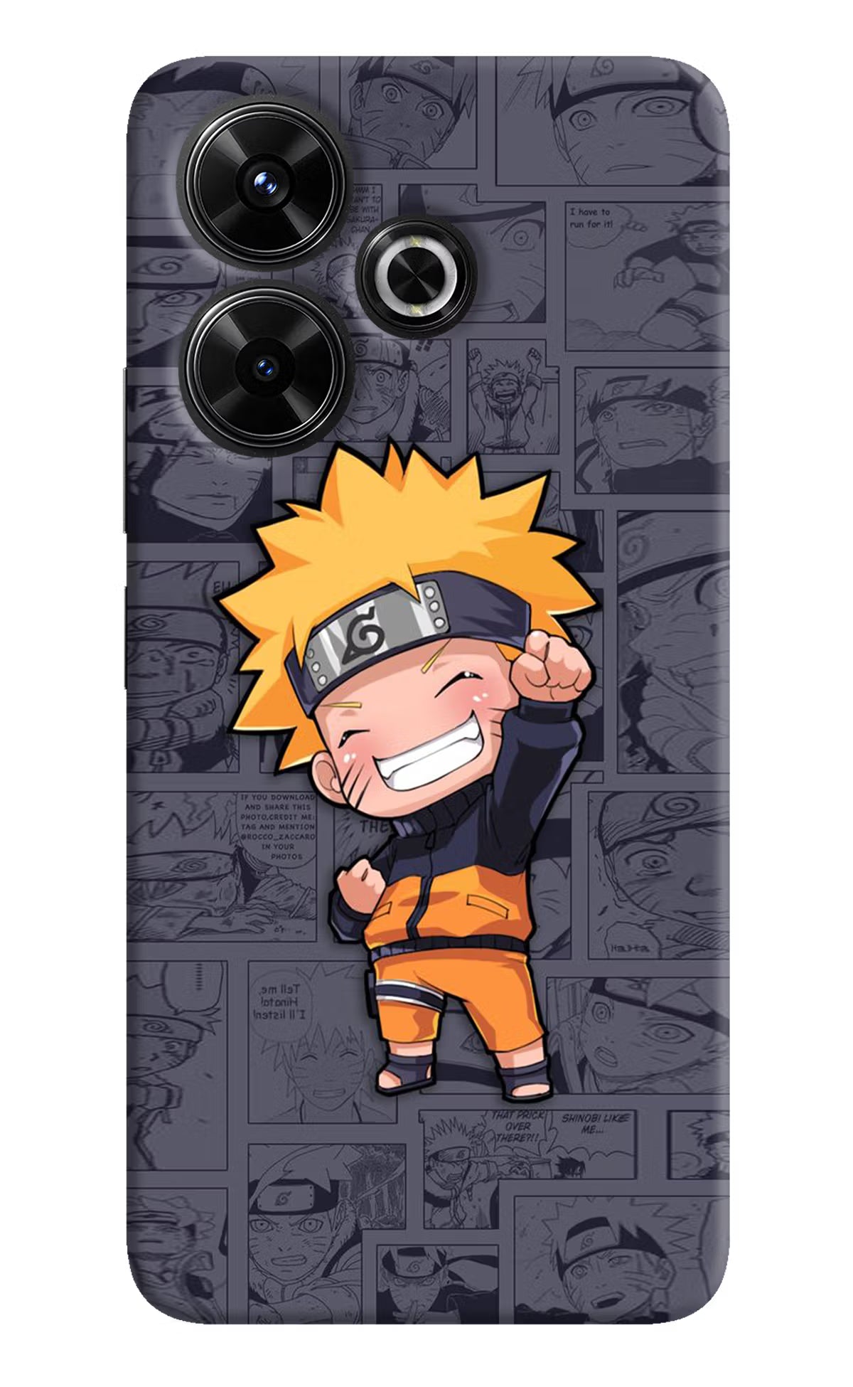 Chota Naruto Redmi 13 5G Hard Case Back Cover by Casekaro