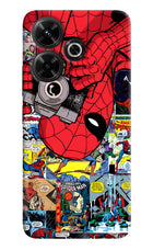 Spider Man Redmi 13 5G Hard Case Back Cover by Casekaro