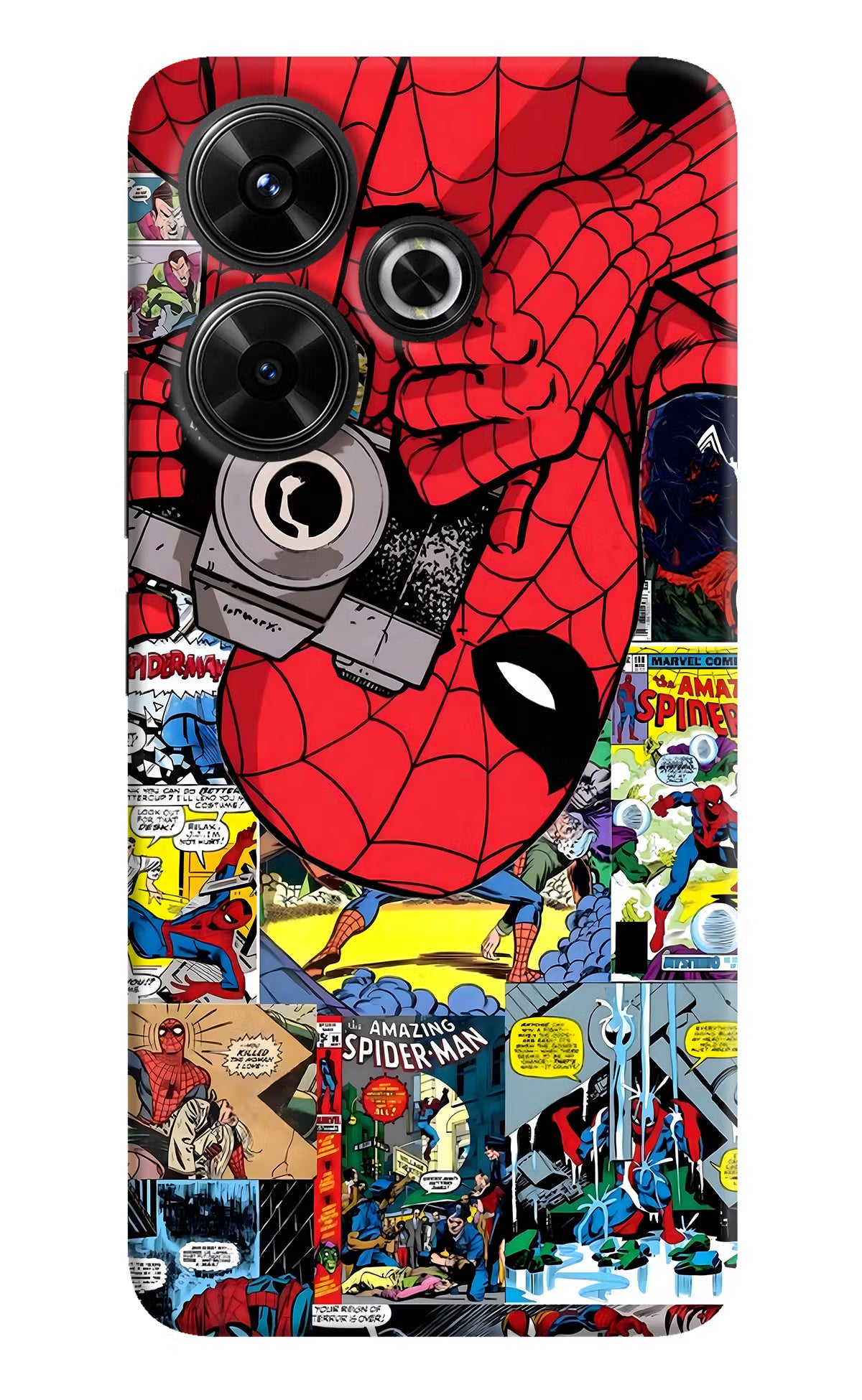 Spider Man Redmi 13 5G Hard Case Back Cover by Casekaro