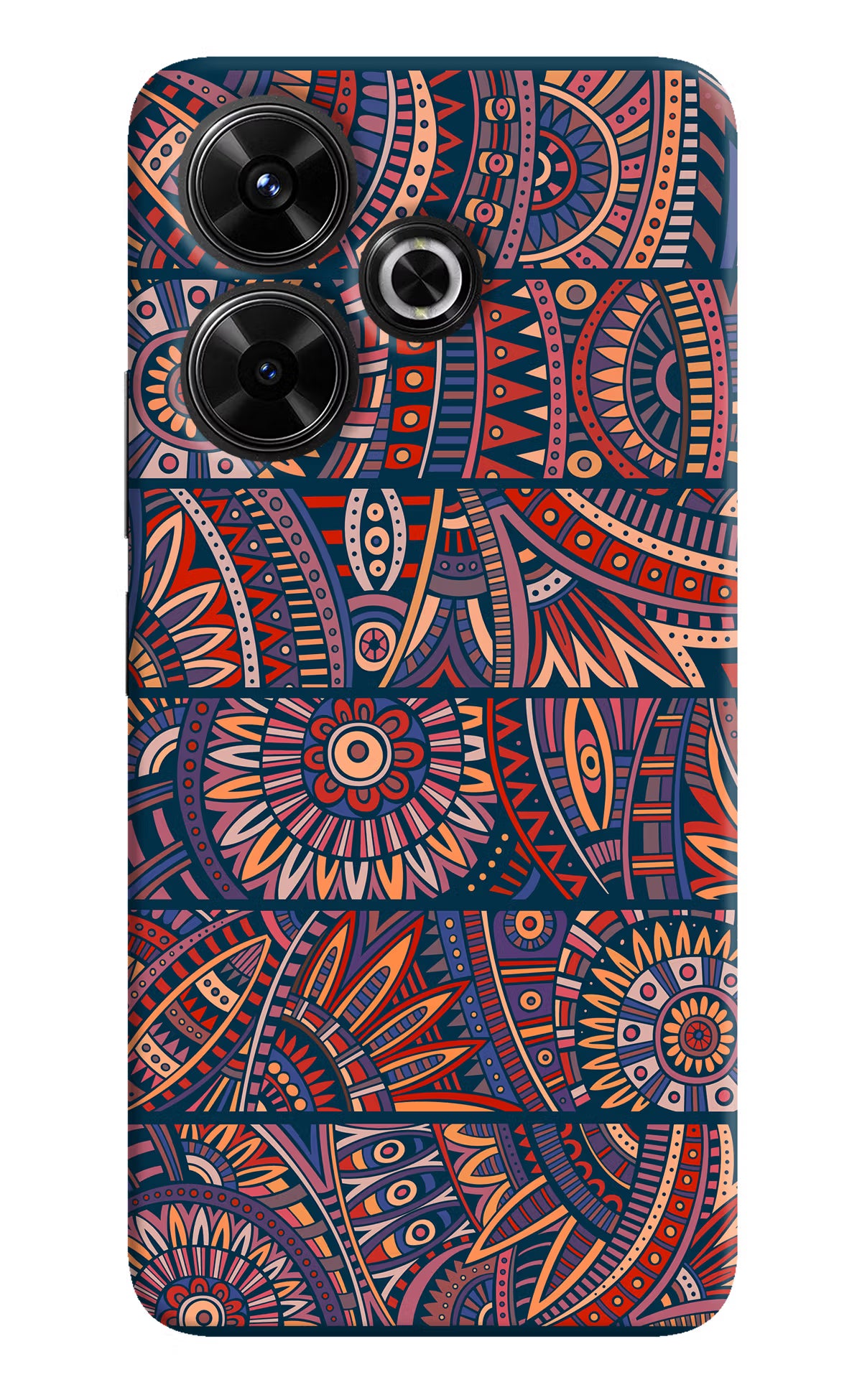 African Culture Design Redmi 13 5G Hard Case Back Cover by Casekaro
