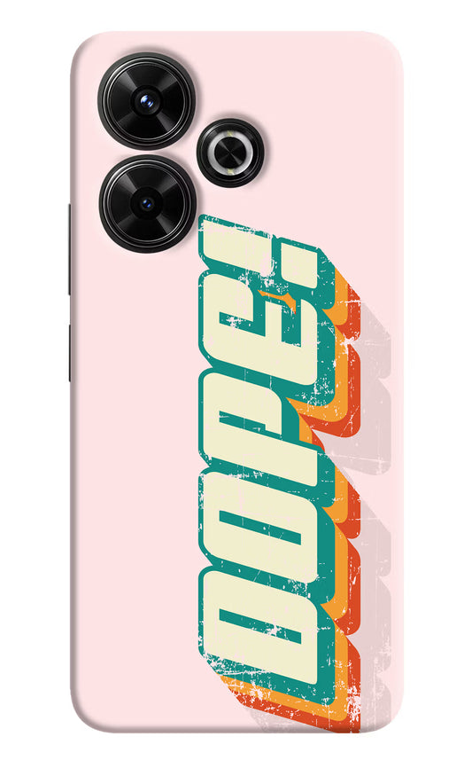 Dope Redmi 13 5G Hard Case Back Cover by Casekaro