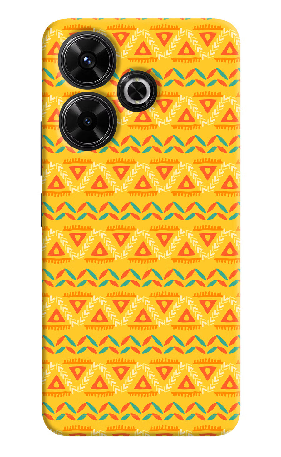 Tribal Pattern Redmi 13 5G Back Cover, Hard case