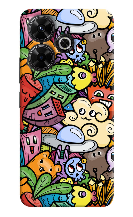 Veggie Doodle Redmi 13 5G Hard Case Back Cover by Casekaro