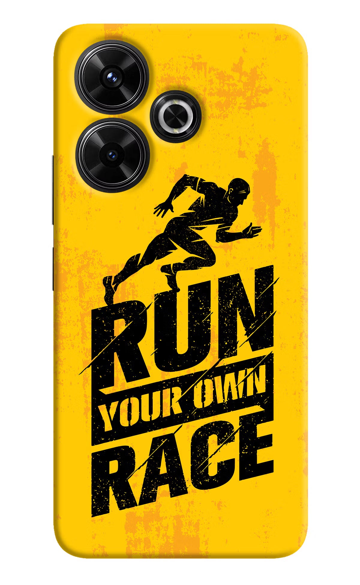 Run Your Own Race Redmi 13 5G Hard Case Back Cover by Casekaro