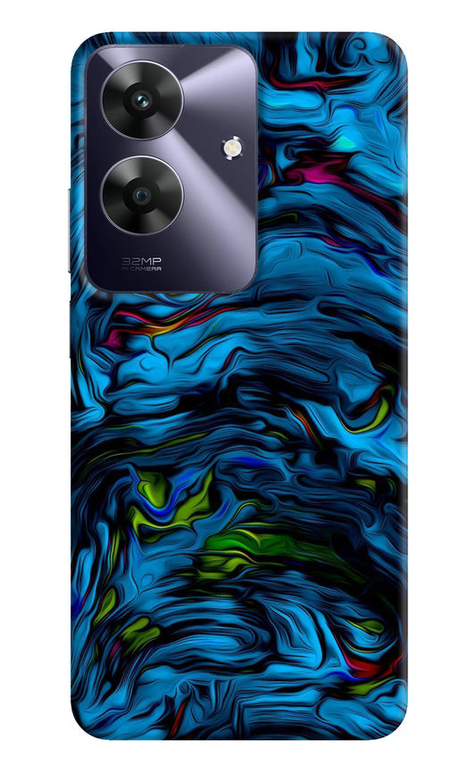 Dark Blue Abstract Redmi 13 5G Back Cover