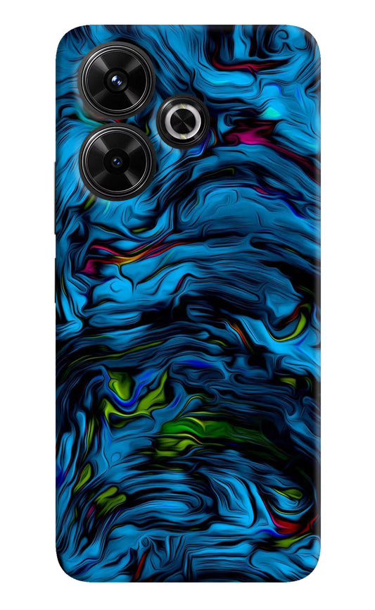 Dark Blue Abstract Redmi 13 5G Hard Case Back Cover by Casekaro