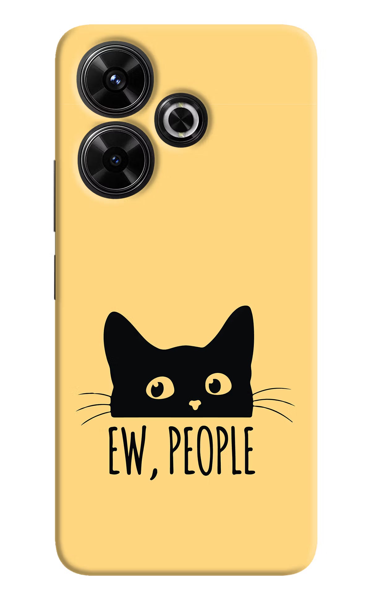 Ew People Catitude Redmi 13 5G Hard Case Back Cover by Casekaro