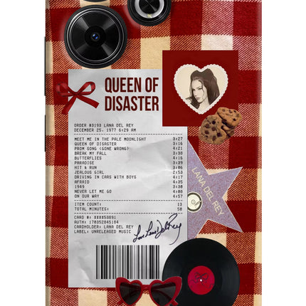 Queen of Disaster Redmi 13 5G Hard Case Back Cover by Casekaro