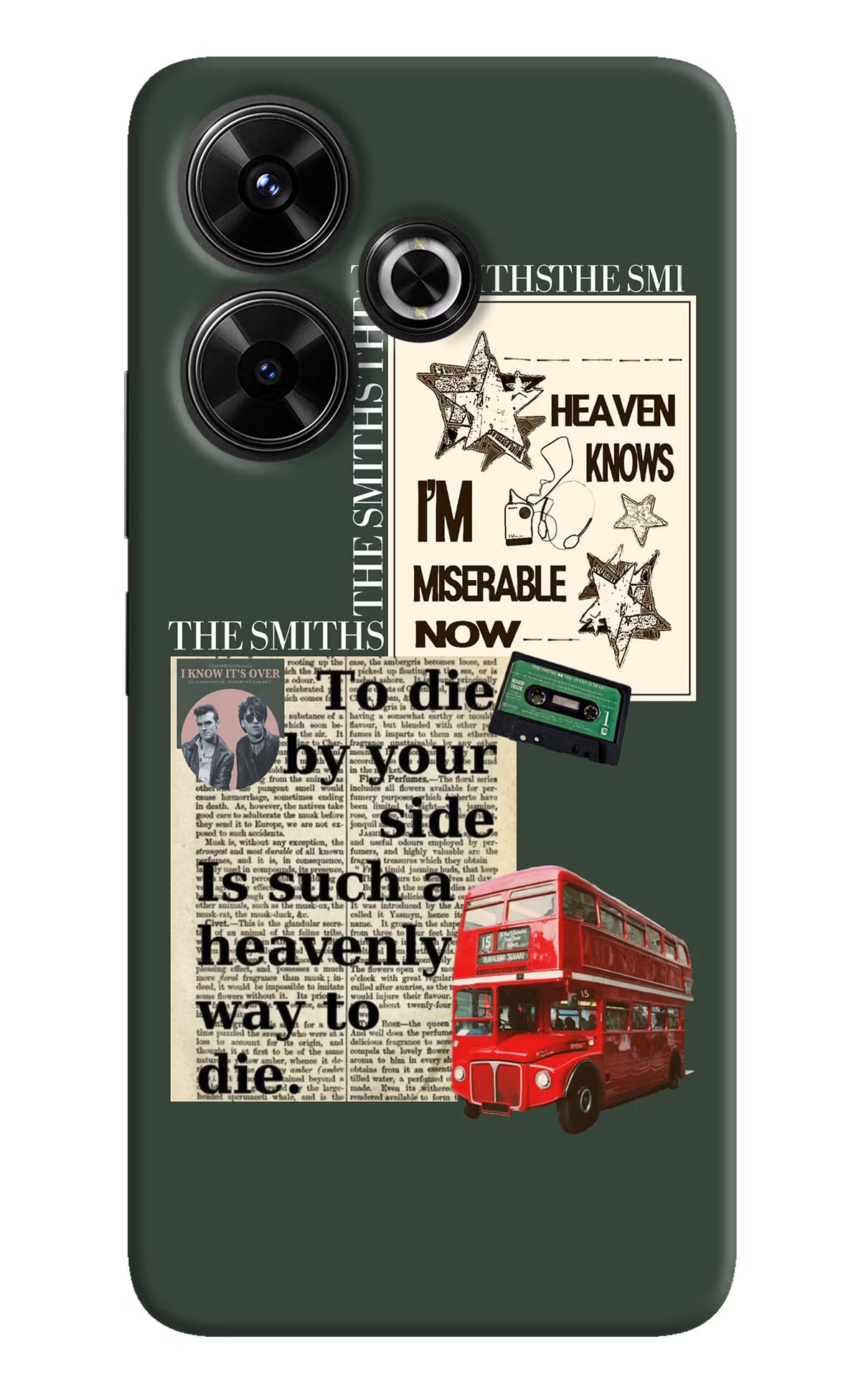 The Smiths Redmi 13 5G Hard Case Back Cover by Casekaro