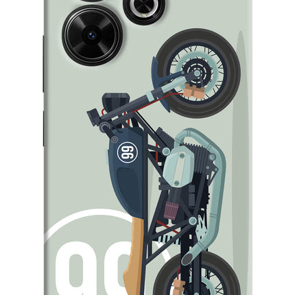 Classic Cafe Racer 99 Redmi 13 5G Hard Case Back Cover by Casekaro