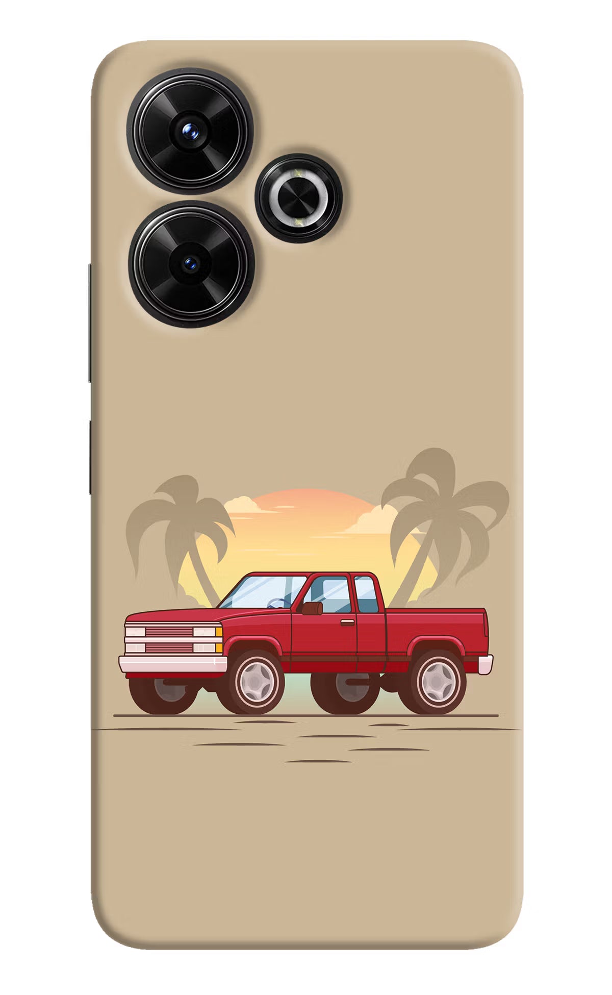 Desert Classic Drive Redmi 13 5G Hard Case Back Cover by Casekaro