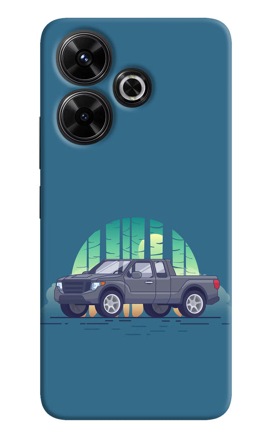 Retro Garage Vibe Redmi 13 5G Hard Case Back Cover by Casekaro
