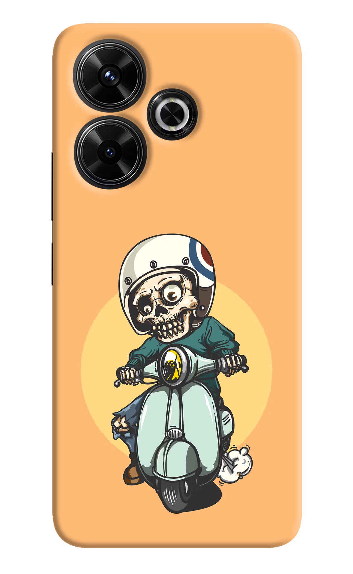 Undead Biker Redmi 13 5G Hard Case Back Cover by Casekaro