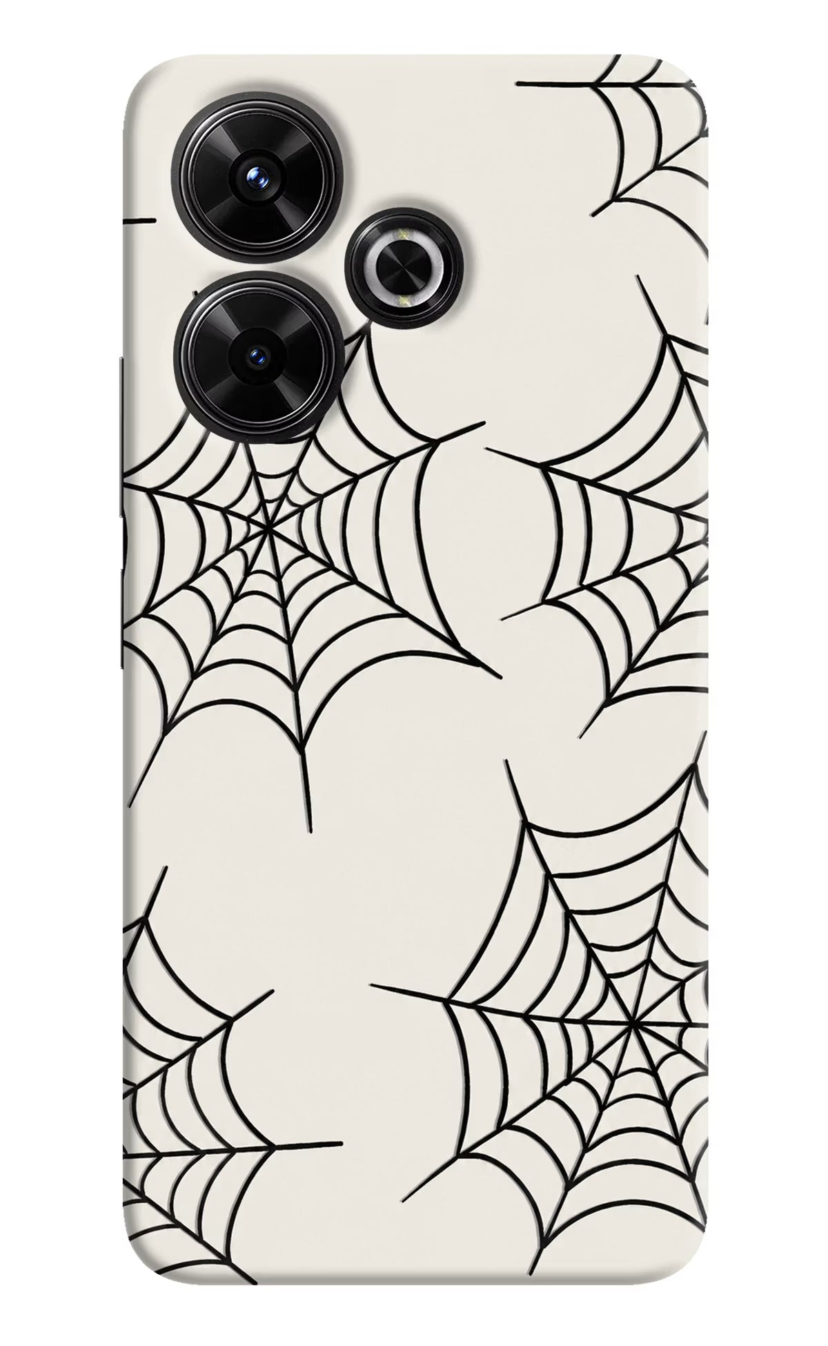 Spider Web Redmi 13 5G Hard Case Back Cover by Casekaro