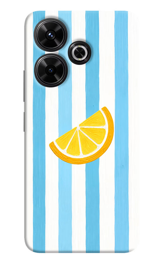 Summer Lemon Redmi 13 5G Hard Case Back Cover by Casekaro