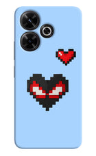 Peter Heart Redmi 13 5G Hard Case Back Cover by Casekaro