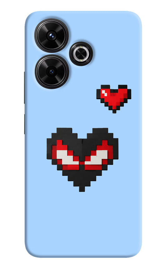 Peter Heart Redmi 13 5G Hard Case Back Cover by Casekaro