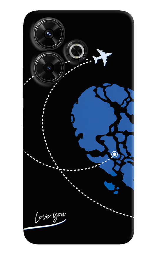 Love Orbit Redmi 13 5G Hard Case Back Cover by Casekaro