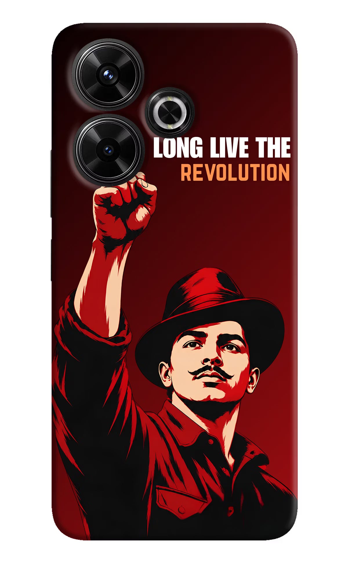 Bhagat Singh Revolution Redmi 13 5G Back Cover