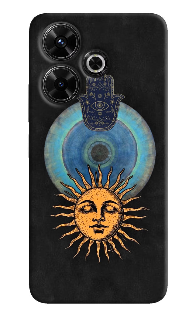 Divine Sun Redmi 13 5G Hard Case Back Cover by Casekaro
