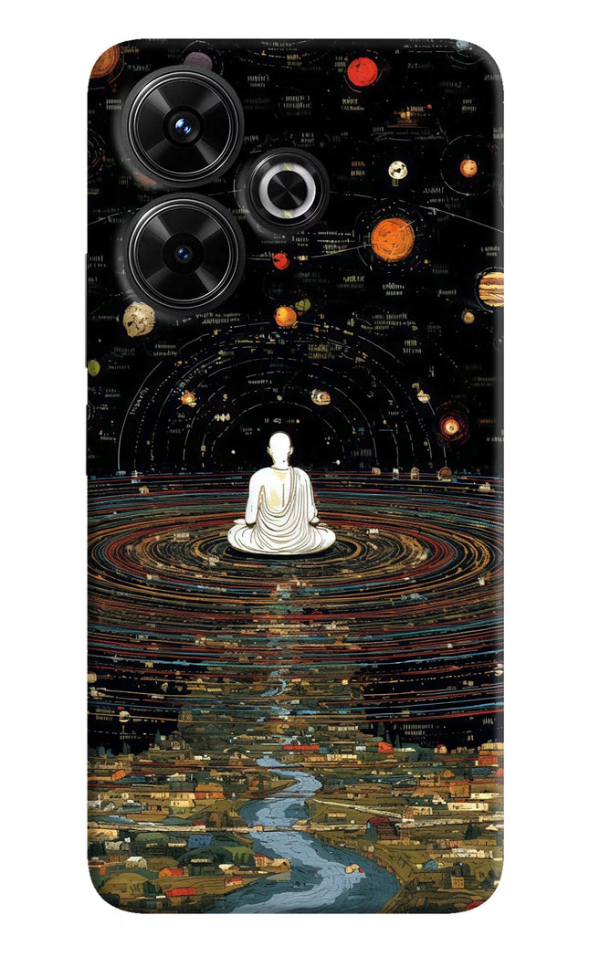Space Monk Redmi 13 5G Hard Case Back Cover by Casekaro