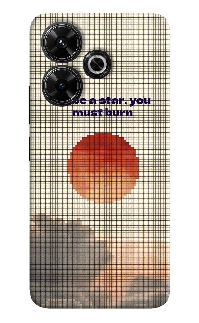 Pixel Sun Redmi 13 5G Hard Case Back Cover by Casekaro