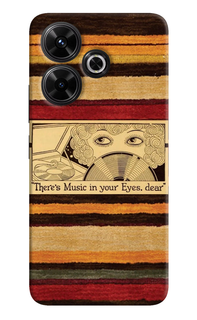 Vinyl Stripes Redmi 13 5G Hard Case Back Cover by Casekaro