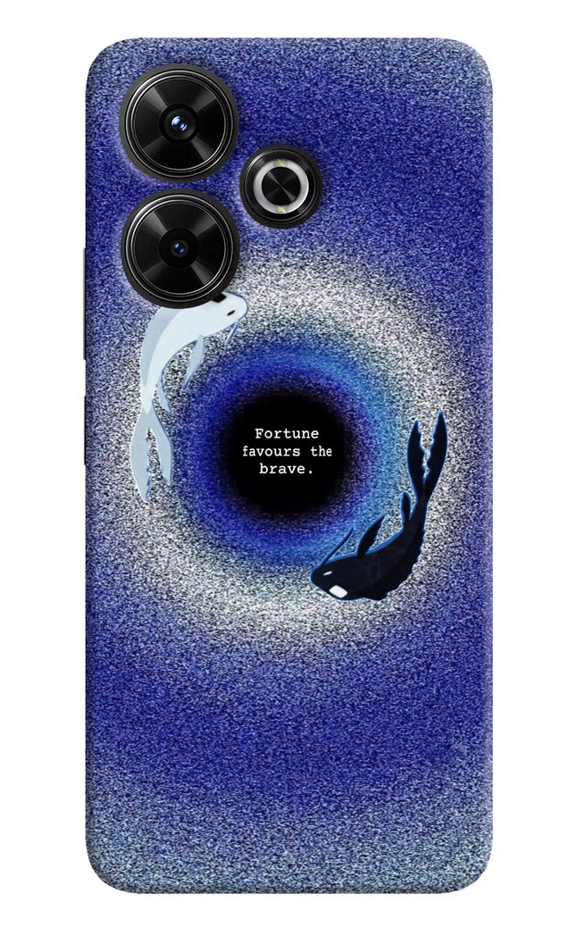 Dark Koi Redmi 13 5G Hard Case Back Cover by Casekaro