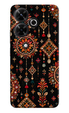 Boho Noir Redmi 13 5G Hard Case Back Cover by Casekaro