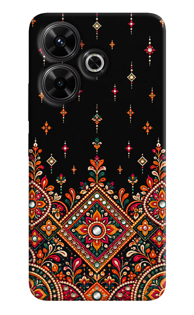 Noir Mehfil Redmi 13 5G Hard Case Back Cover by Casekaro