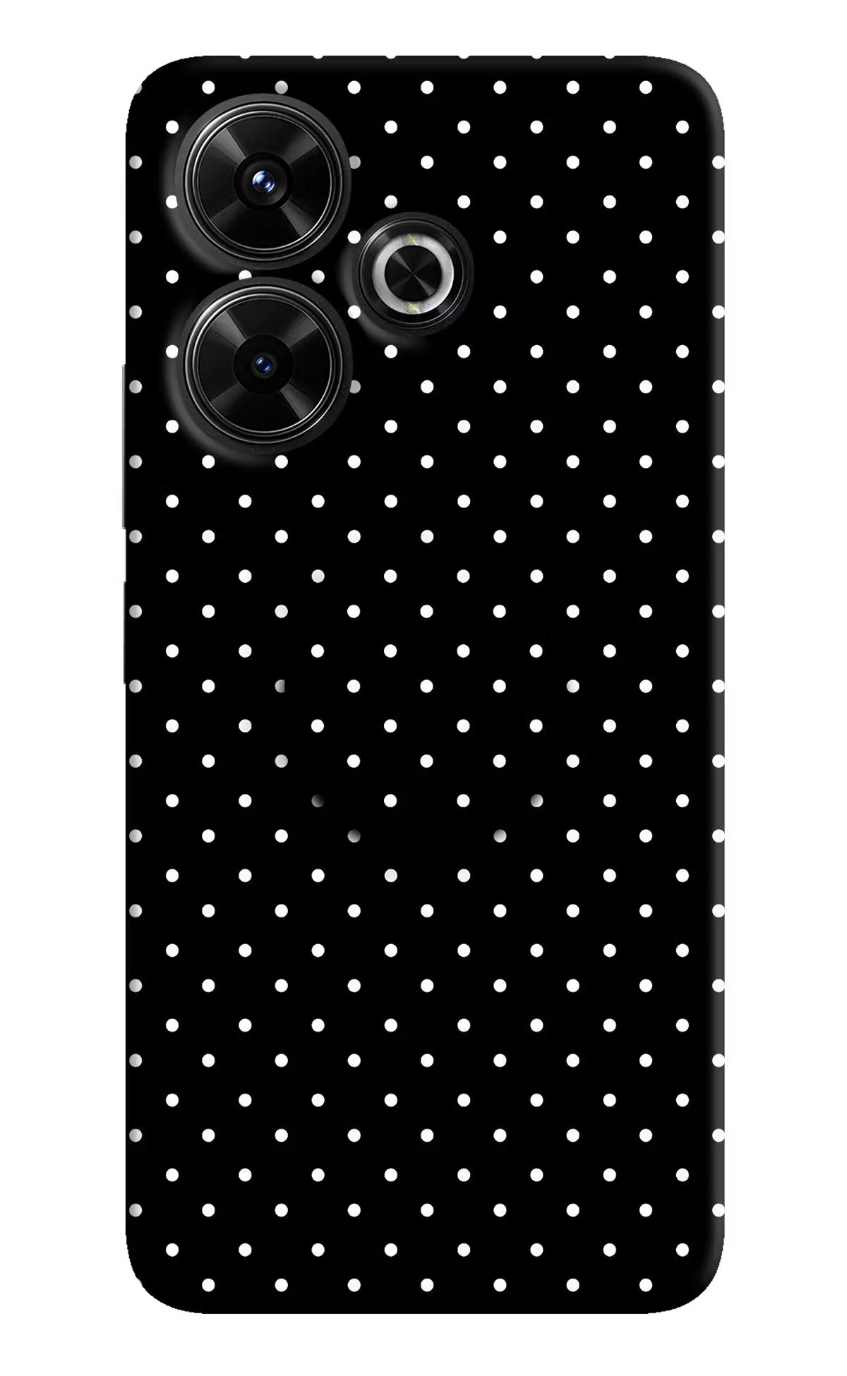 White Dots Redmi 13 5G Pop Case by Casekaro