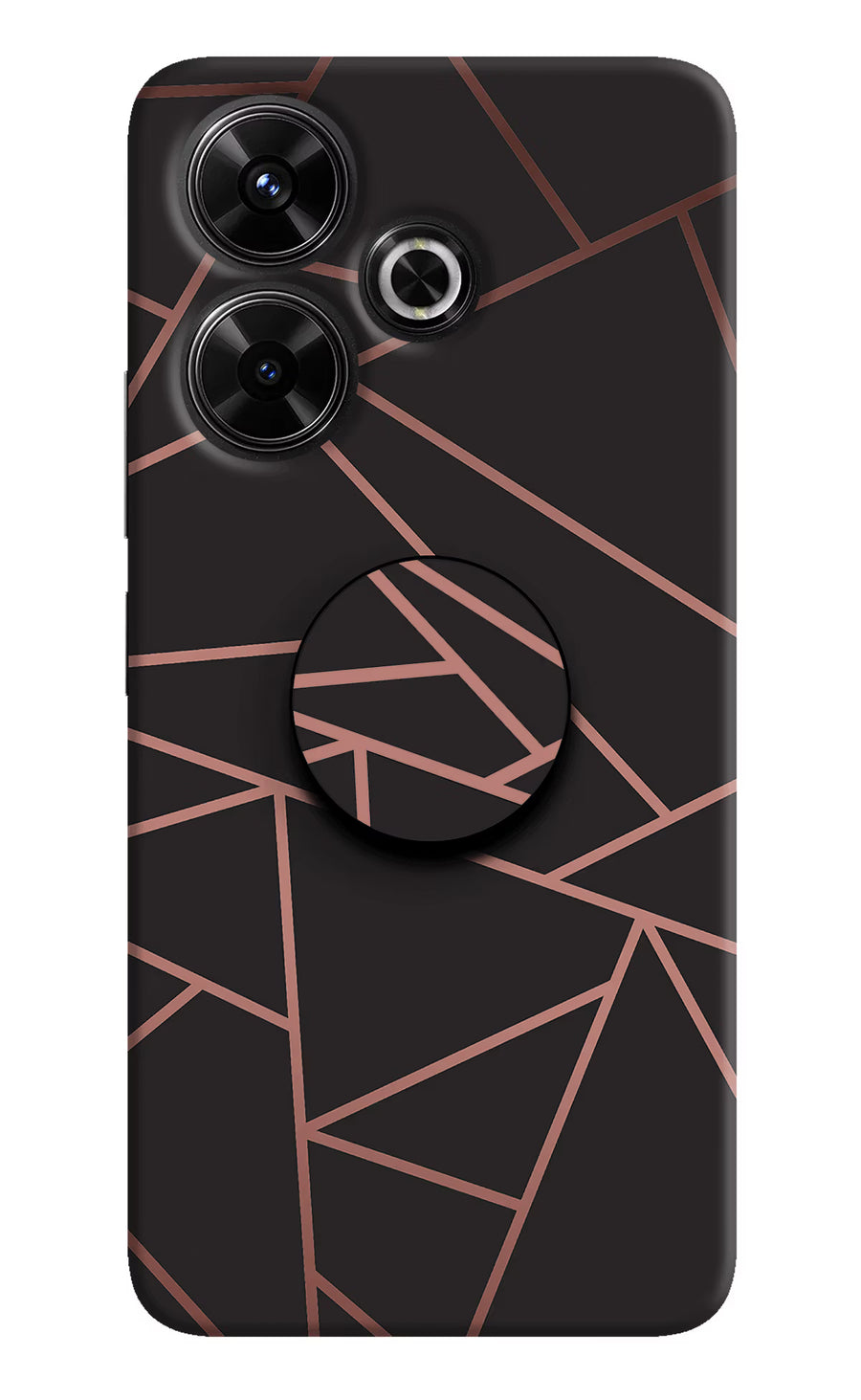 Geometric Pattern Redmi 13 5G Pop Case, Hard case