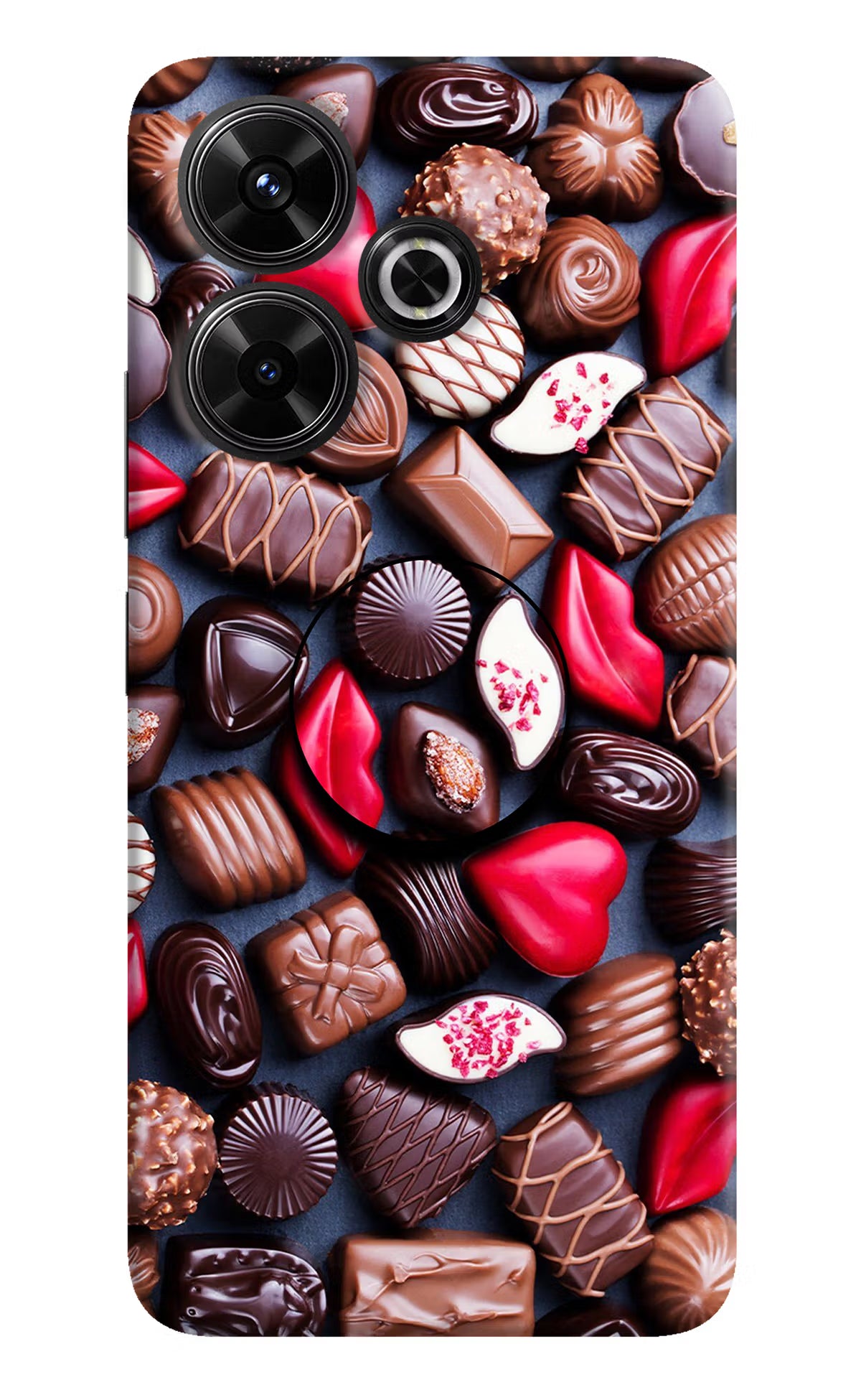 Chocolates Redmi 13 5G Pop Case by Casekaro