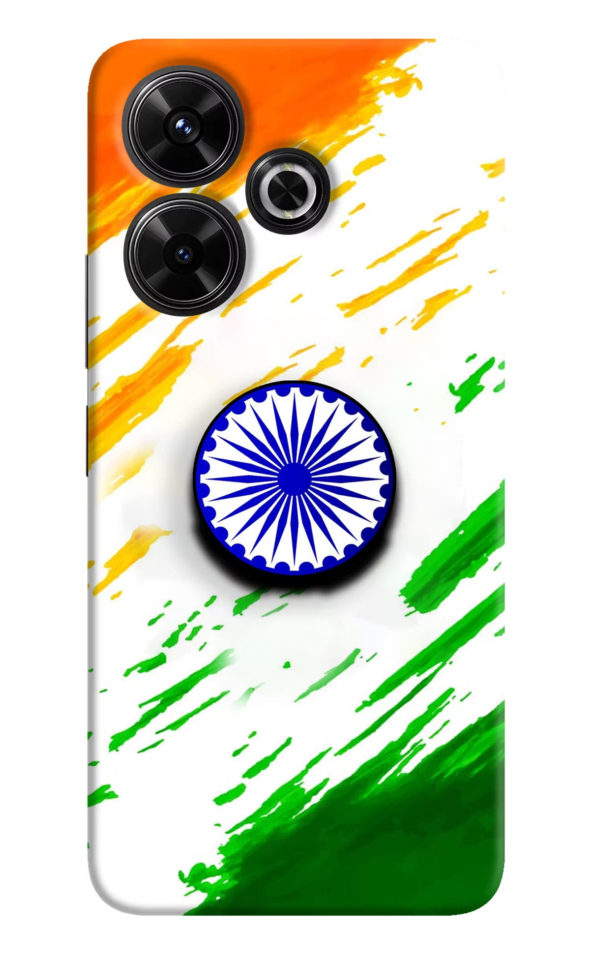 Indian Flag Ashoka Chakra Redmi 13 5G Pop Case by Casekaro