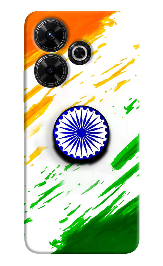 Indian Flag Ashoka Chakra Redmi 13 5G Pop Case by Casekaro