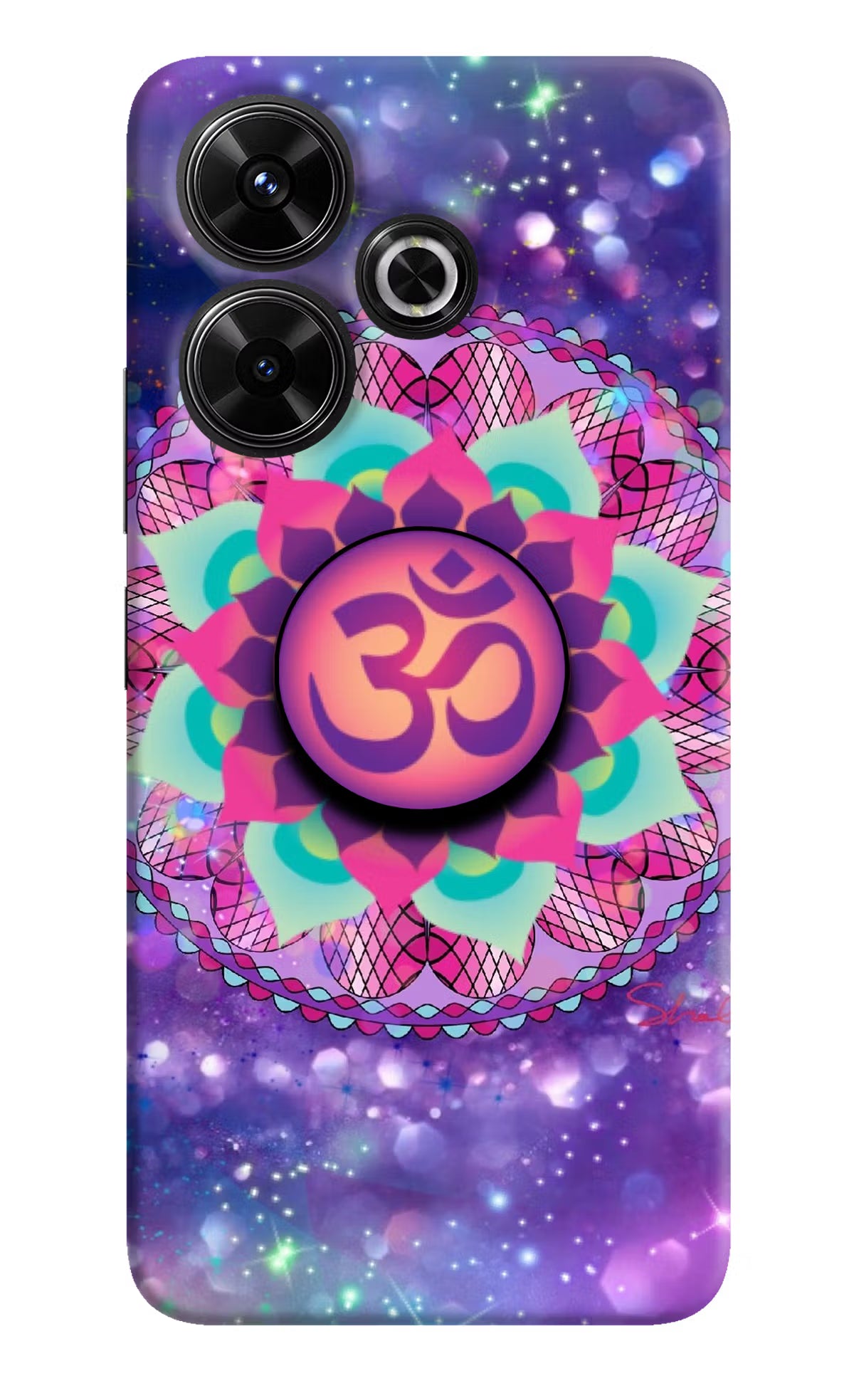 Om Purple Redmi 13 5G Pop Case by Casekaro