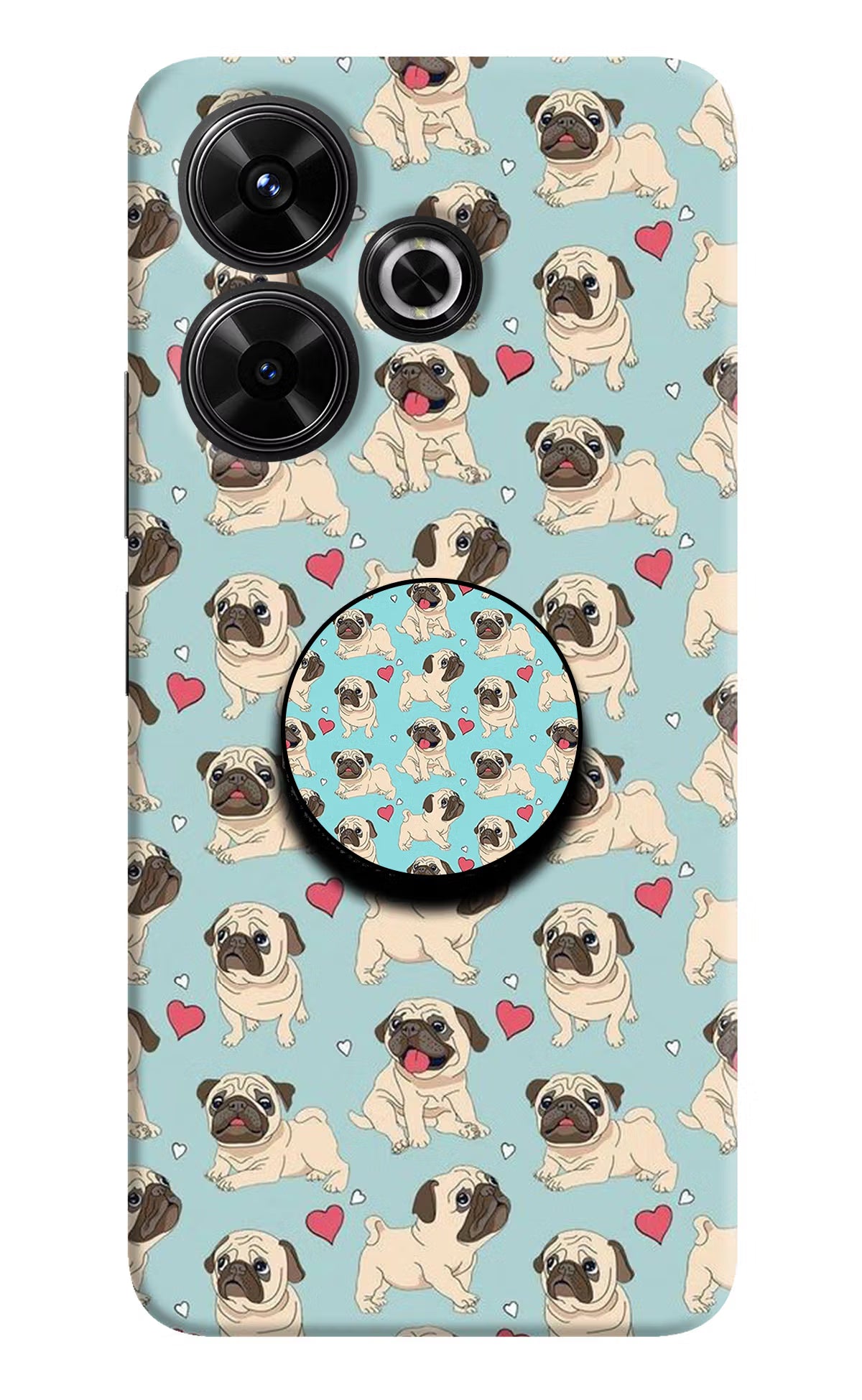 Pug Dog Redmi 13 5G Pop Case by Casekaro