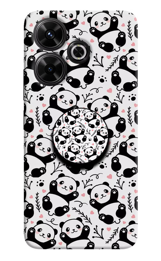 Cute Panda Redmi 13 5G Pop Case by Casekaro