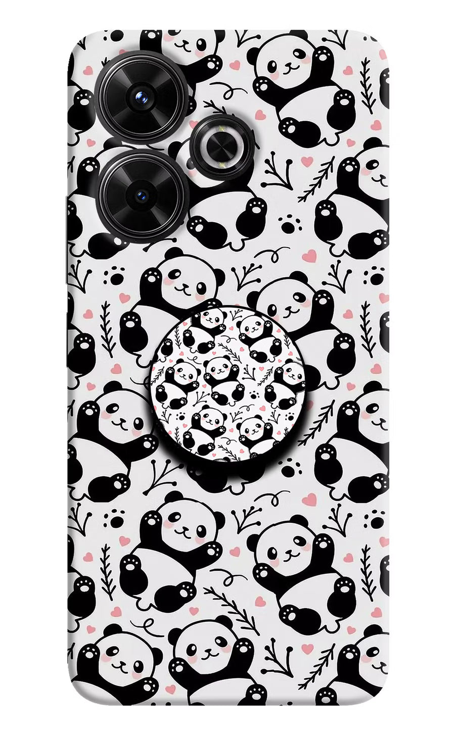 Cute Panda Redmi 13 5G Pop Case, Hard case