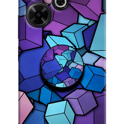 Cubic Abstract Redmi 13 5G Pop Case by Casekaro