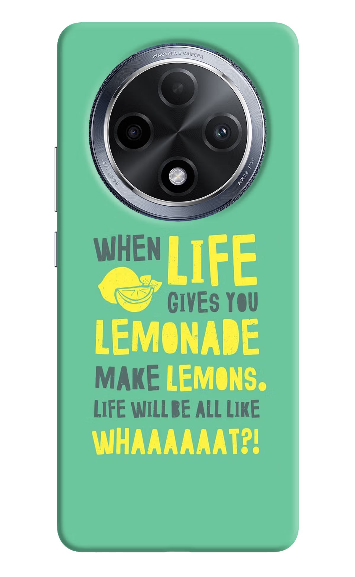 Quote Oppo F27 Pro Hard Case Back Cover by Casekaro