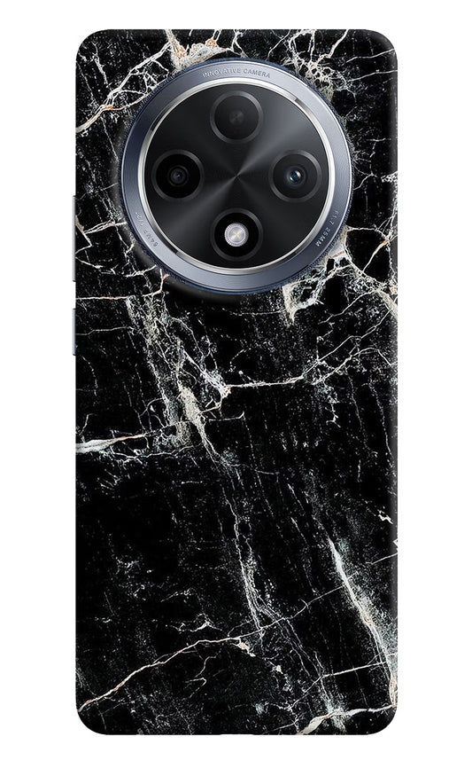 Black Marble Texture Oppo F27 Pro Hard Case Back Cover by Casekaro