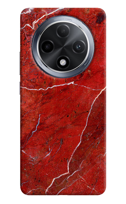 Red Marble Design Oppo F27 Pro Hard Case Back Cover by Casekaro