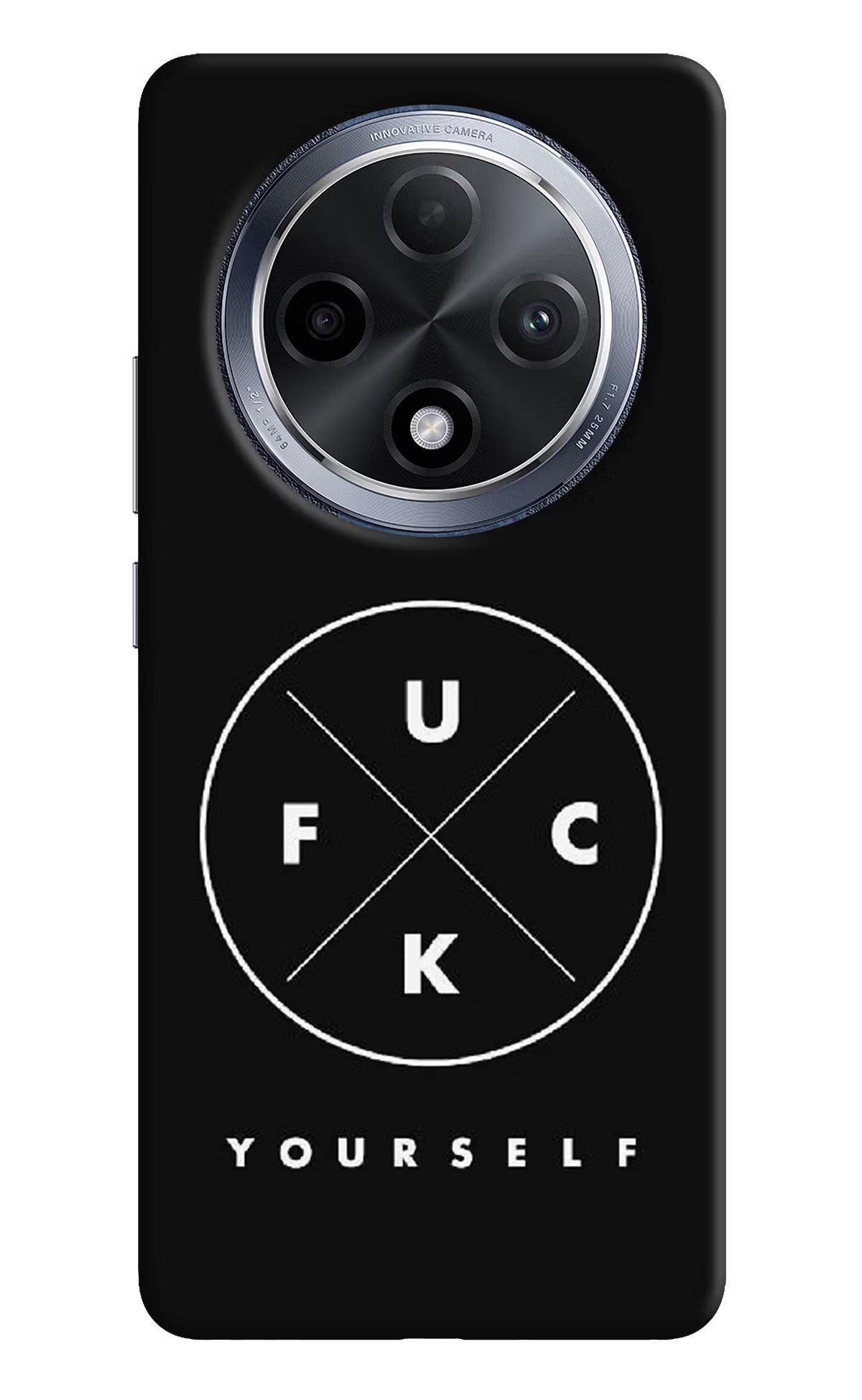 Go Fuck Yourself Oppo F27 Pro Hard Case Back Cover by Casekaro