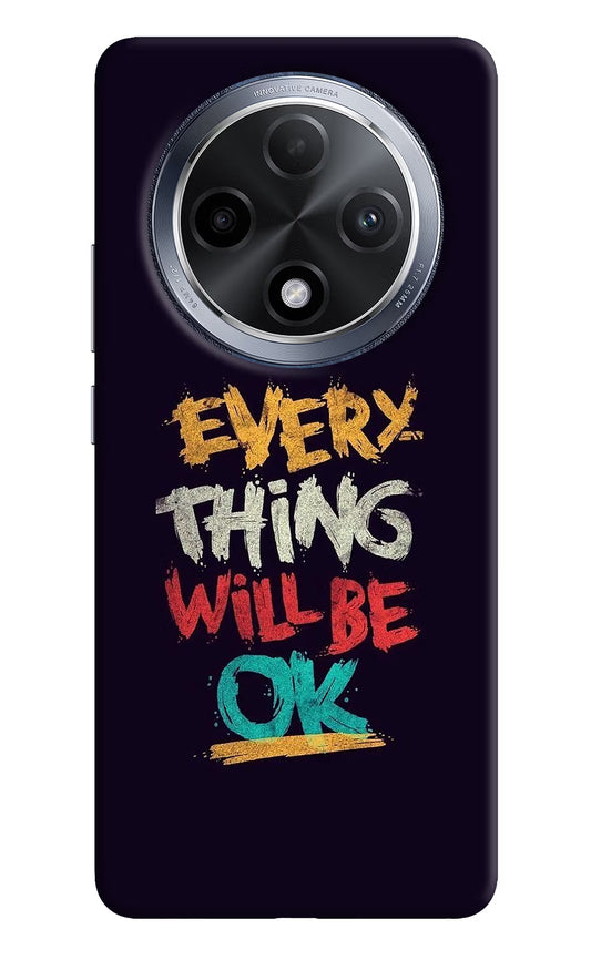 Everything Will Be Ok Oppo F27 Pro Hard Case Back Cover by Casekaro