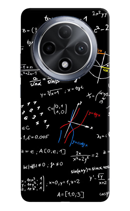 Mathematics Formula Oppo F27 Pro Hard Case Back Cover by Casekaro