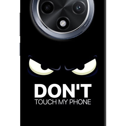 Don'T Touch My Phone Oppo F27 Pro Hard Case Back Cover by Casekaro