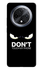 Don'T Touch My Phone Oppo F27 Pro Hard Case Back Cover by Casekaro
