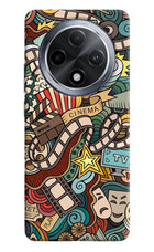 Cinema Abstract Oppo F27 Pro Hard Case Back Cover by Casekaro